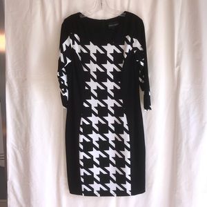 Frank Lyman Black and White Dress